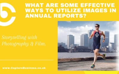 How to utilise images in annual reports.